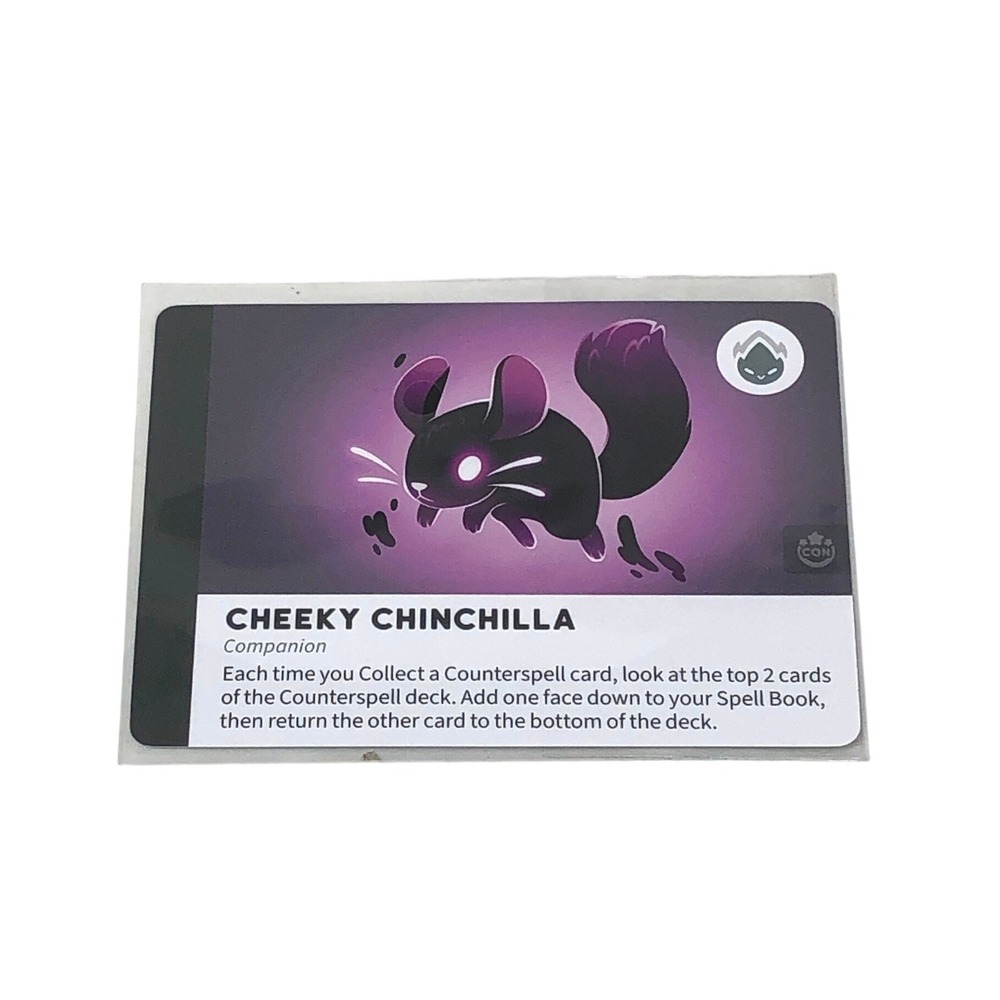 Casting Shadows Cheeky Chinchilla 2024 Convention Exclusive Promo Card Sealed
